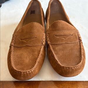 Polo Ralph Lauren Tan Suede Loafers